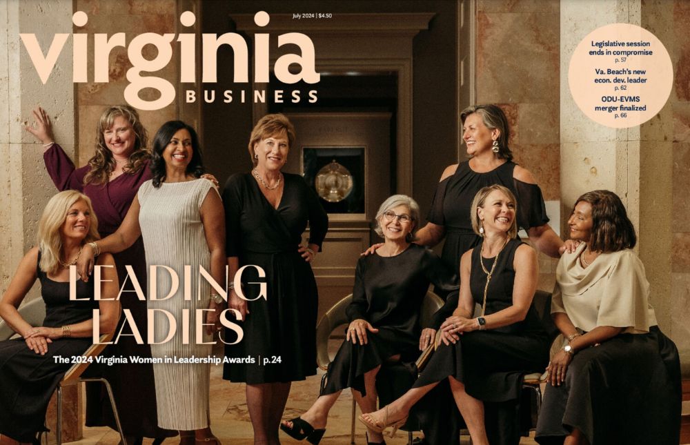 Virginia Women in Leadership Awards Magazine Cover