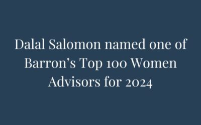 Dalal Salomon named one of Barron’s Top 100 Women Advisors for 2024