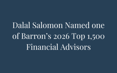 Dalal Salomon Named one of Barron’s 2026 Top 1,500 Financial Advisors